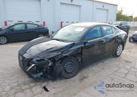 2025 Nissan Sentra S from USA, damaged, VIN 3N1AB8BV2SY220547